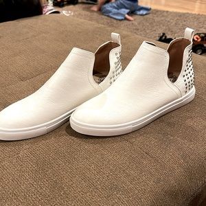 Beast fashion women’s size 9. NWOT white studded slip on